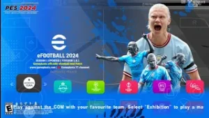 eFootball PES 2024 PPSSPP Patch Camera PS5