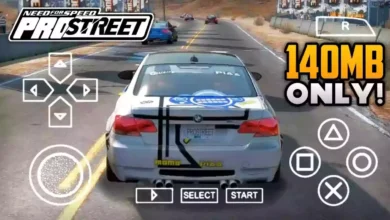 NFS ProStreet PPSSPP (PSP ISO) Highly Compressed